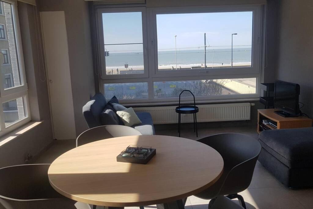 Oostende Studio Voor 2 Of 3 Pers Met Zeezicht Exteriér fotografie